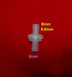 100pcs 8mm plastic non return valve plastic check valve