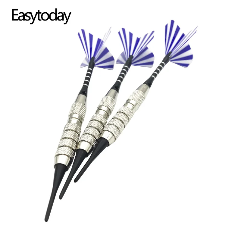 

Easytoday 3 шт./компл. электронная Дротика 18 г мягкий наконечник Дротика профессиональные принадлежности для соревнований алюминиевый сплав Дротика коробка для валов