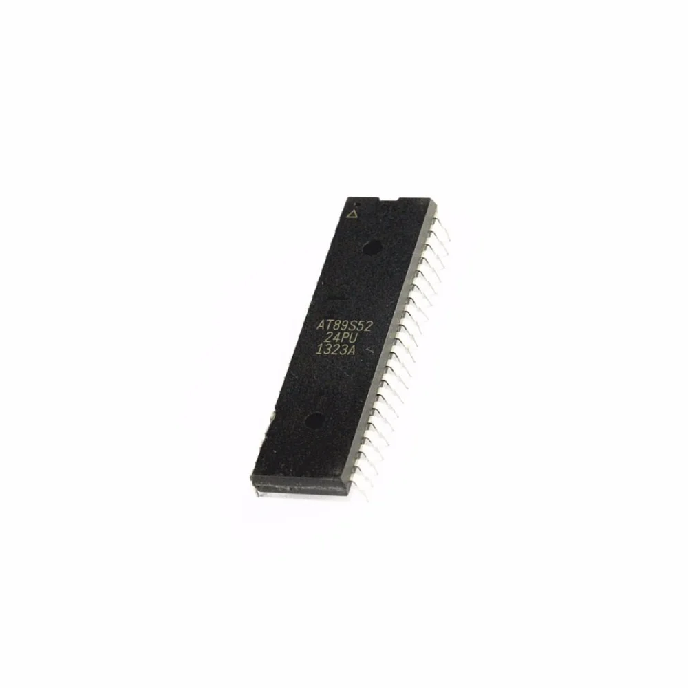 5 pces AT89S52-24PU at89s52 dip-40 microcontrolador chip ic 5 pces
