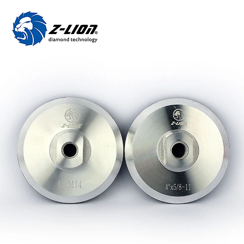 Z-Lion 금속 백킹 샌딩 패드, 연마 휠, 연마 보닛, 버핑 패드 도구, 4 인치, 100 mm