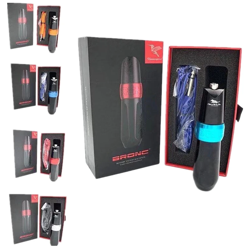 

Оригинальная мощная роторная машина для татуировки HUMMINGBIRD BRONC V7