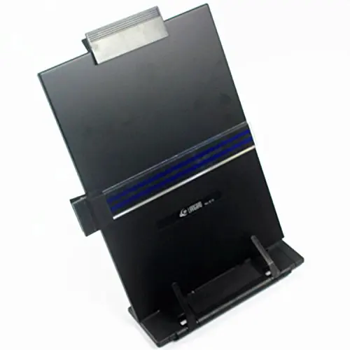 A4 NEW 7 Adjustable Positions Black Metal Desktop Document Book Holder,document Holders with Interlaced Feet