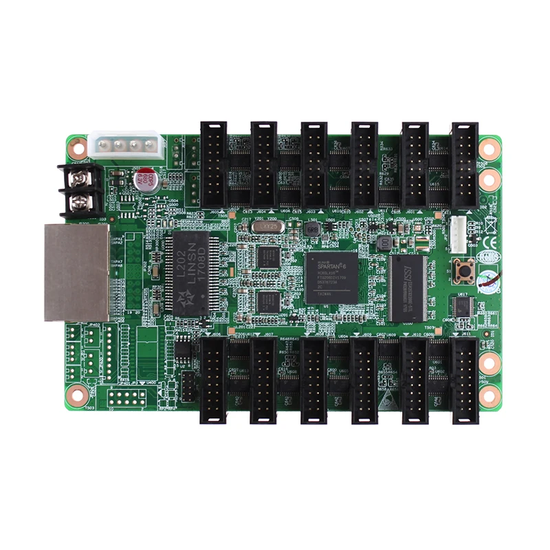 5 шт. Linsn Studio RV908M32 светодиодный система управления дисплеем, карта приема, поддержка статического сканирования 1/2 1/4 1/8 1/16 1/32, работает с TS802D