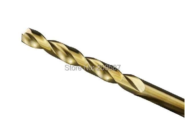 

6.5mm 0.256" HSS-Co M35 Straight Shank Twist Drill Bits For Stainless Steel