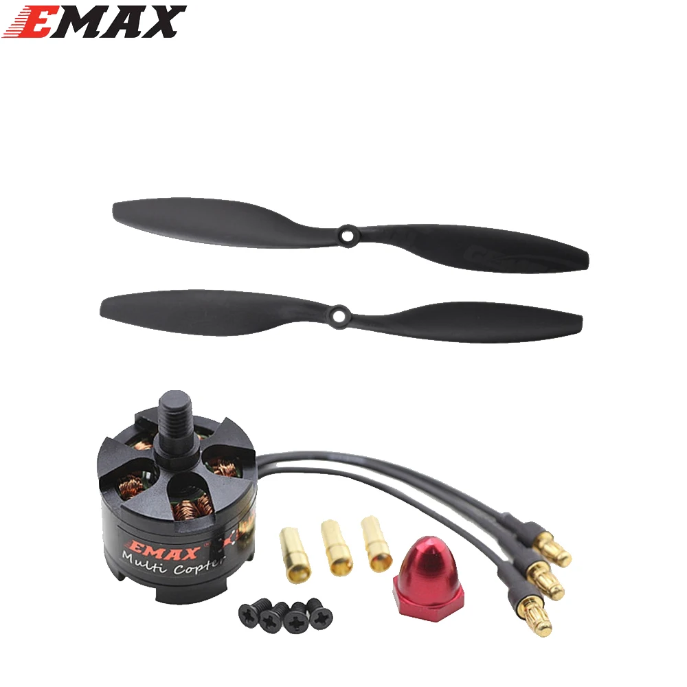 4set/lot EMAX 2212 MT2213 935KV 3-4S Brushless Motor 1045 Propellers For F450 F550 X525 Multicopter Quadcopter FPV Drone Toy