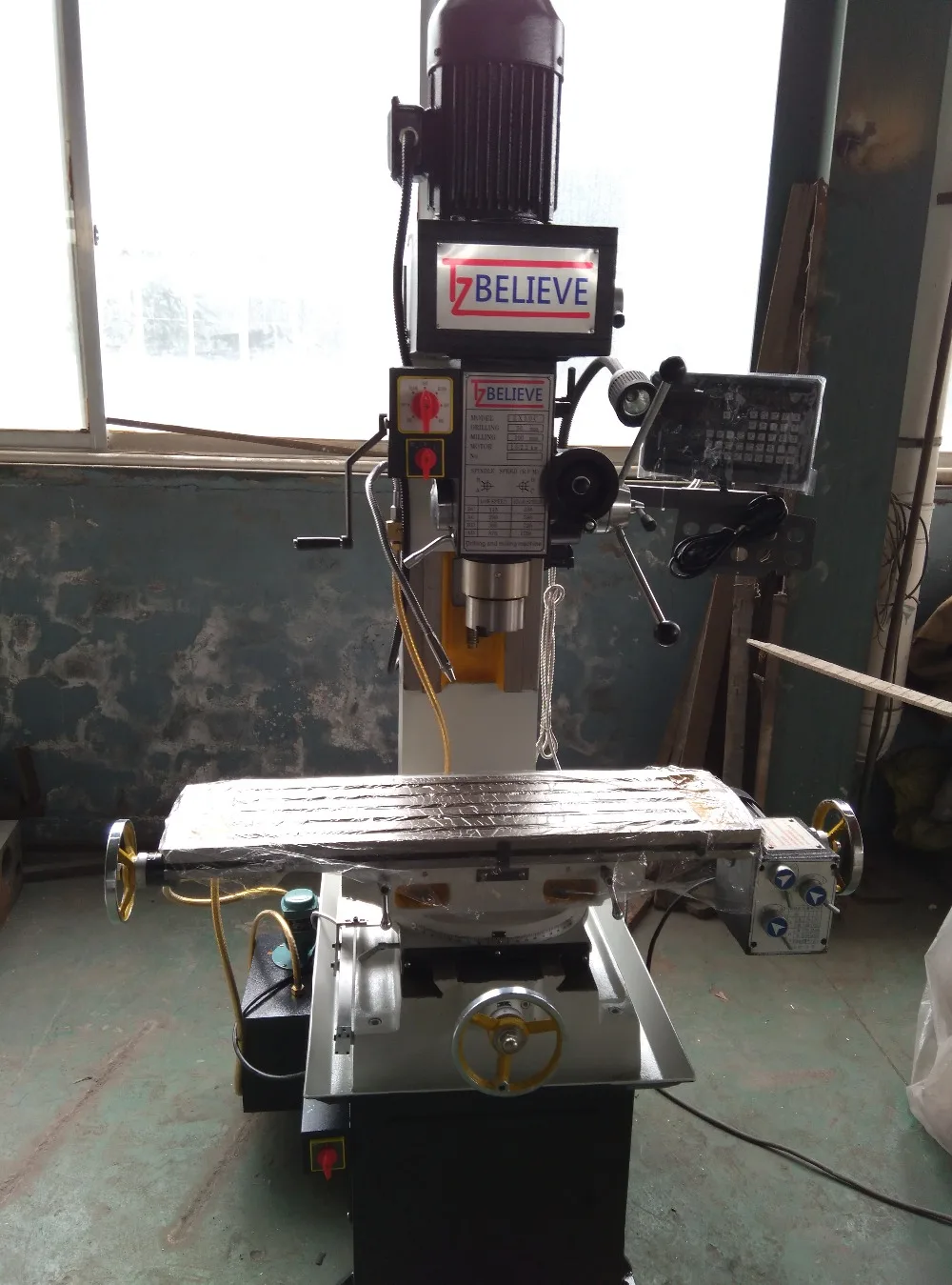 ZX50C-B drilling and milling machine machinery tools