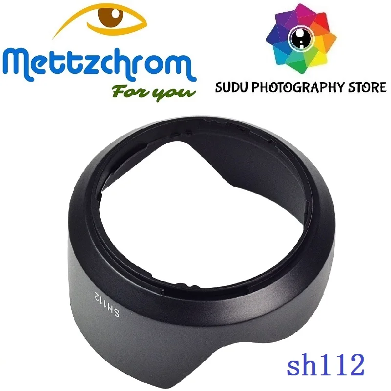 Mettzchrom For SONY ALC-SH112 Bayonet Lens Hood NEX 18-55mm sh112 lens hood