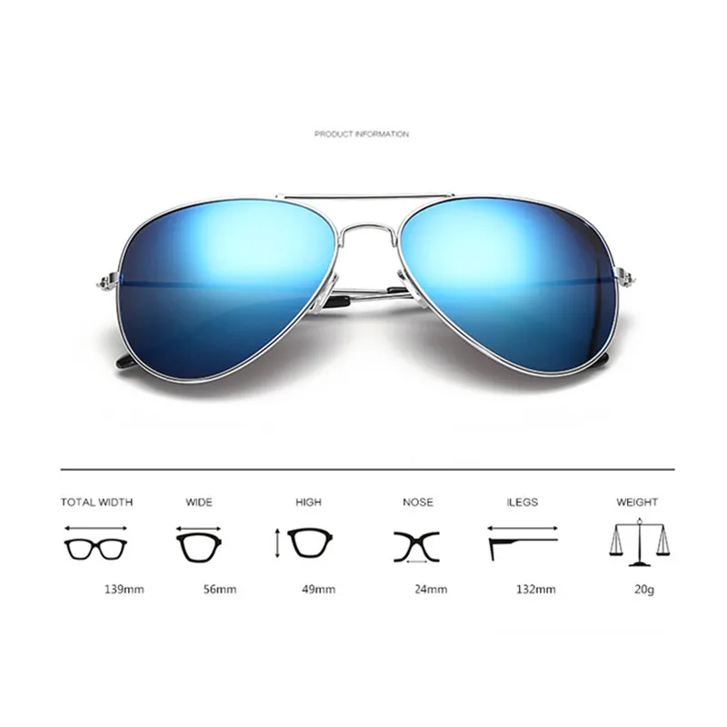 ZXWLYXGX Brand Designer Women's Sunglasses Pilot Driving Male Cheap Sun Glasses Eyeglasses gafas oculos de sol masculino UV400