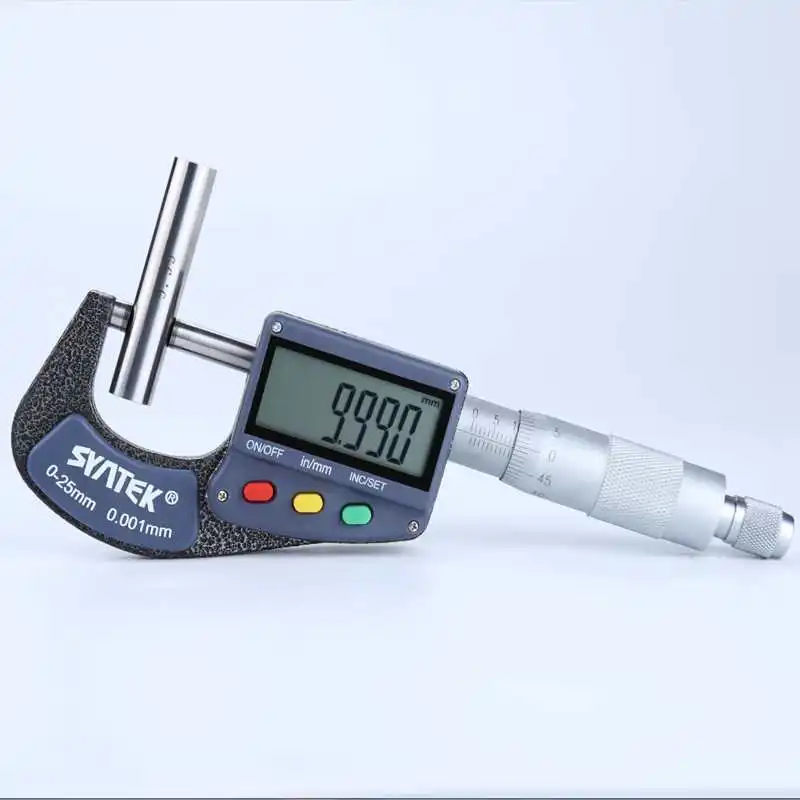 0.001mm Large LCD Display Micrometer 0-25mm Electronic Digital Outside Micrometers Inch Micrometro Thickness Gauge Meter Tools