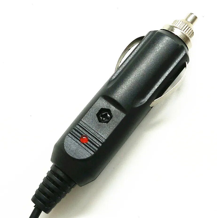 Universal Car Charger For Walkie Talkies ICOM IC-V85 IC-51 IC-F50 IC-F61 IC-M87 Battery Eliminator Vehicle Charging Adapter