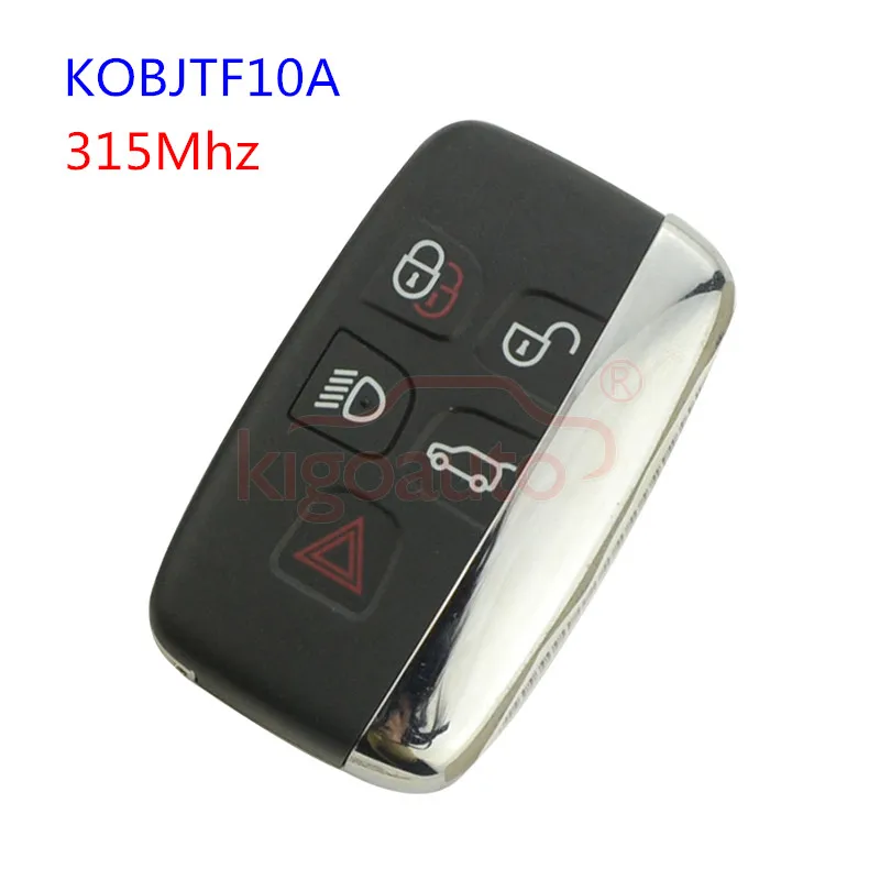 

Kigoauto KOBJTF10A Smart Prox Key fob remote transmitter 5 button PCF7953 315Mhz for Land Rover LR2 LR4 for Range Rover Evoque