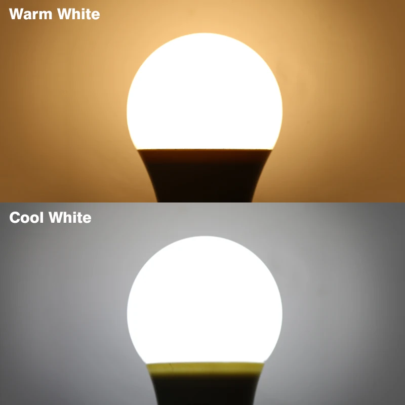 High power LED Bulb E27 E14 Lamp 3W 5W 7W 9W 12W 15W 18W AC220 240V Cold White Warm White High Brightness Lampada LED Light