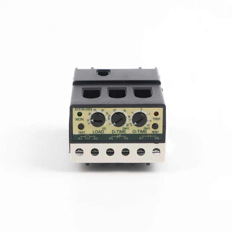 220V Motor Thermal Overload Protector Electronic Over Current Thermal Relay Time Setting Intelligent Motor Switch EOCR-DS3