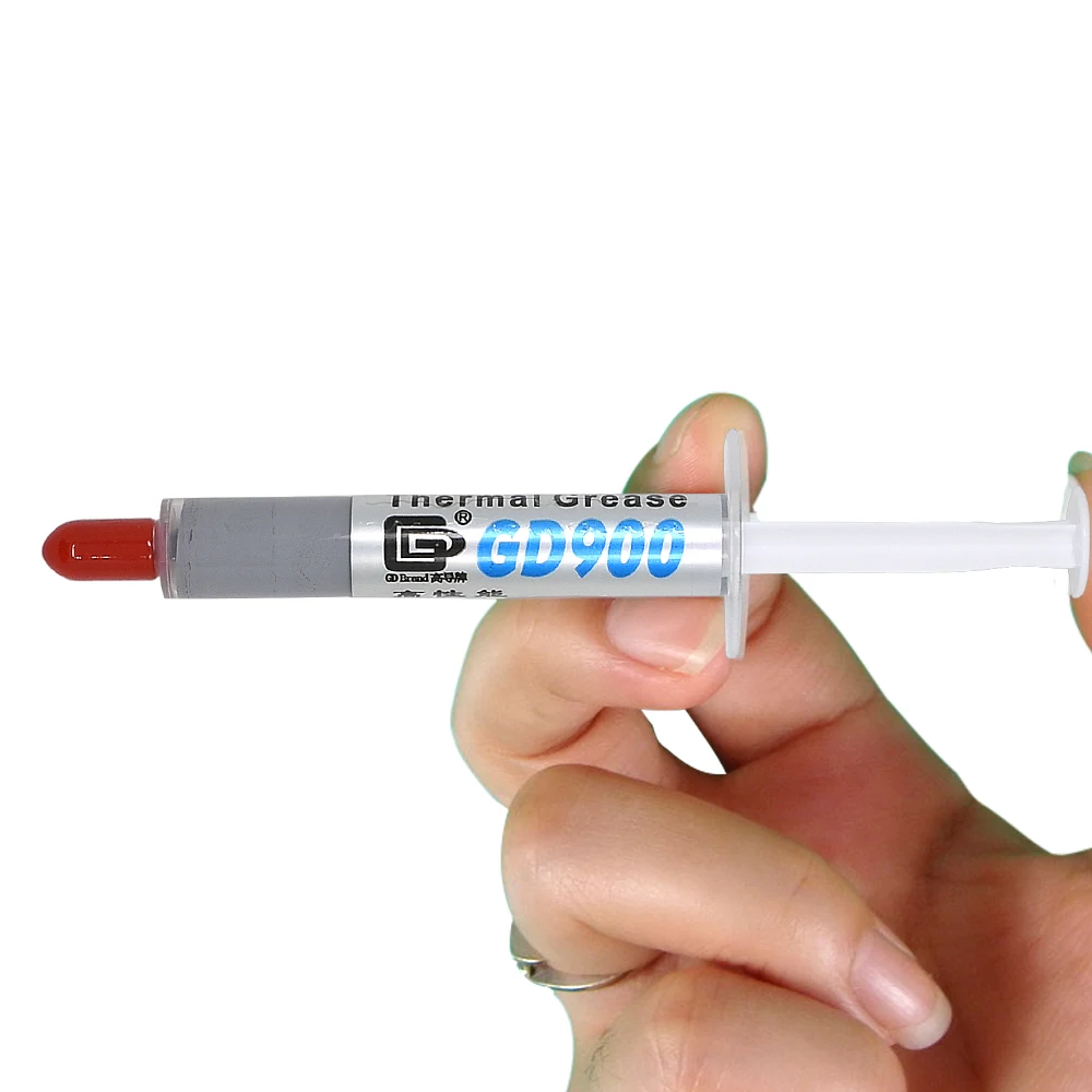 TISHRIC 3g Thermal Grease GD900 Thermal Paste Heatsink Pleaster untuk prosesor GPU CPU pendingin air cairan pendingin logam