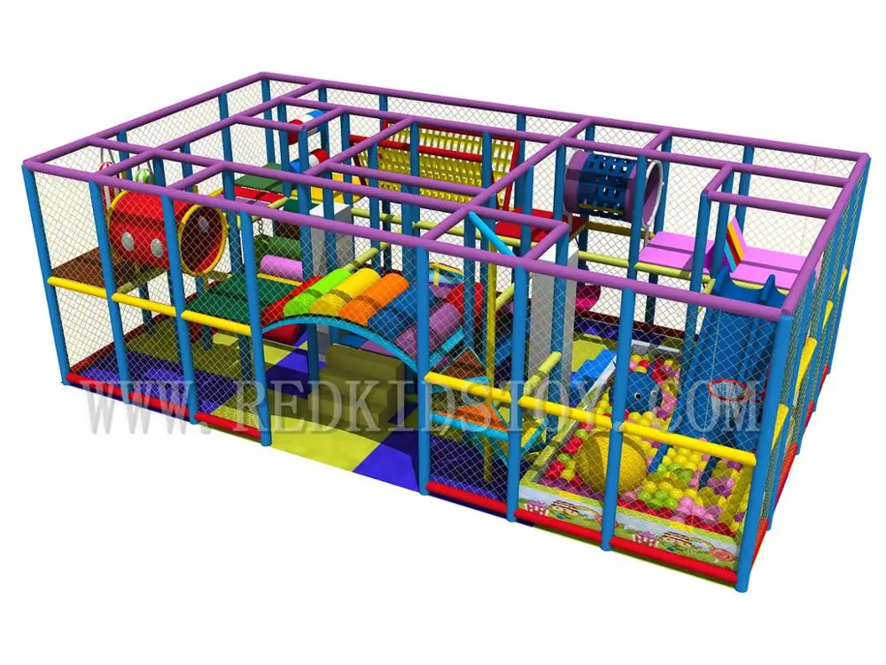 EU Standard Ideal Indoor Playground Designed for The Customer From Bulgaria HZ-9521