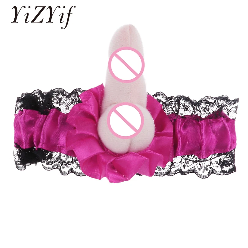 YiZYiF High Leg Garter Belt Novelty Design Floral Lace Elastic Thigh Band Wedding Bridal Party Cosplay Accessories Garter Belt