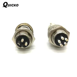 Electronic Tool Soldering Iron GX12-5 pins/GX12-4 pins Connector T12 Aviation Plug Head Mini Aviation Male DIY Soldering Kits