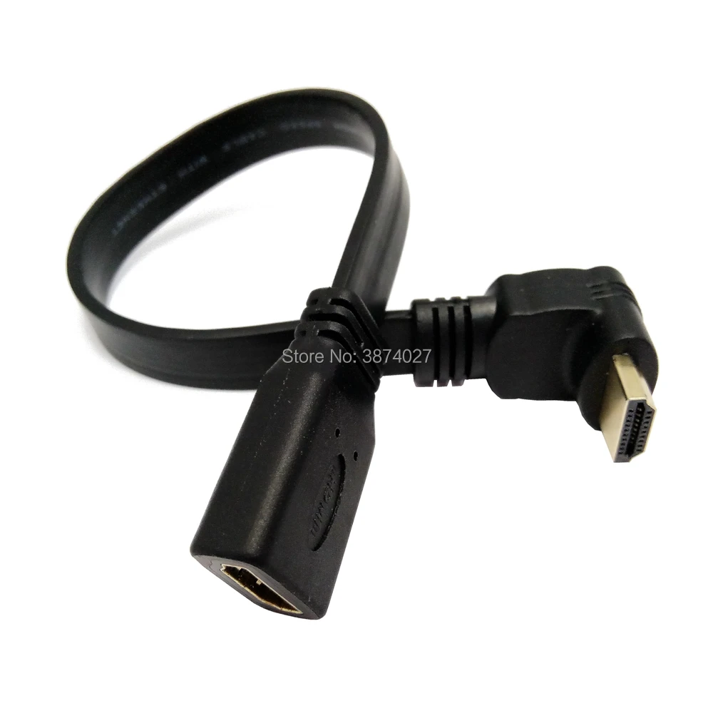 Плоский HDTV-совместимый 19-контактный удлинительный кабель типа A «папа» и «мама» типа A для HDTV 1080p