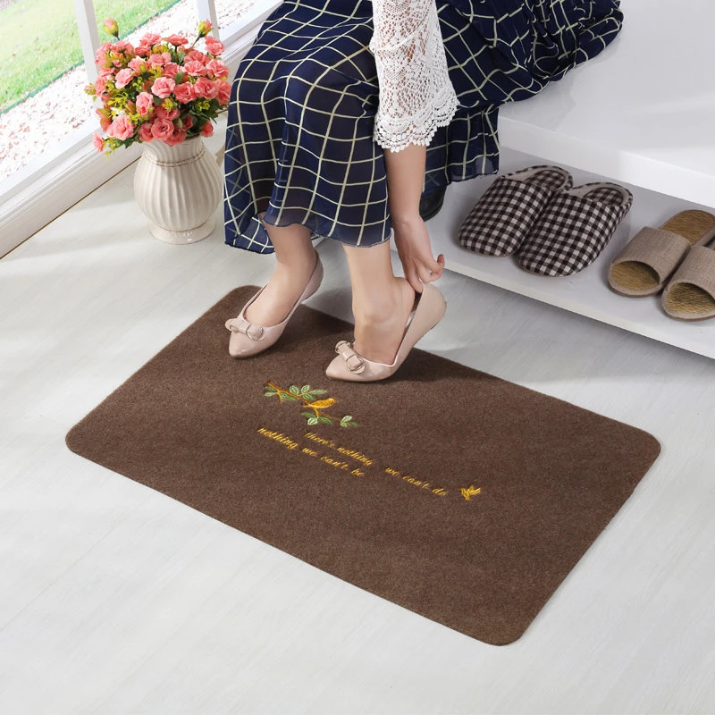 Entrance Welcome Mats Dust-proof Doormats Hallway Doorway Bathroom Rugs Living Room Floor Mats Kitchen Carpets 40*60/50*80/60*90