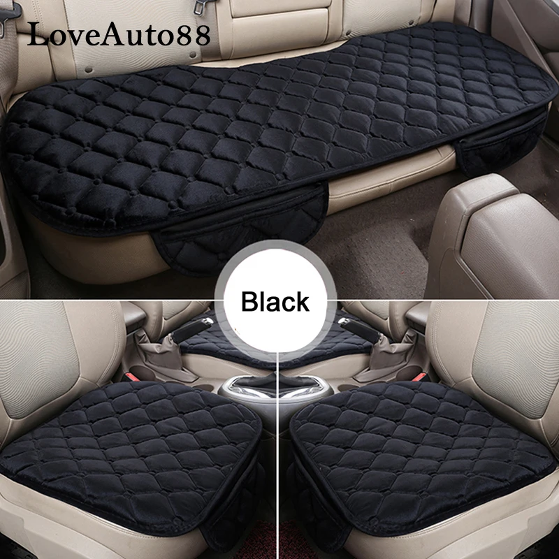 

Car Seat Cover Winter Warm Seat Cushion Front Rear Seat Pads Protector Mat Pads accessories For Kia Seltos 2022 2021 2019 2020