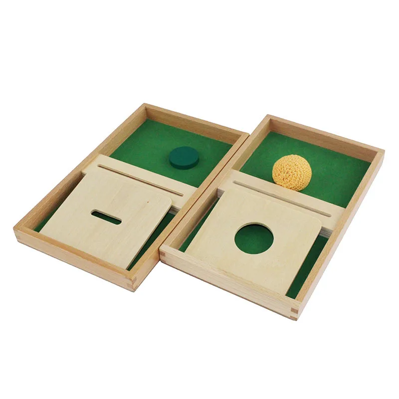 Juguetes de madera Montessori para bebés, suministros educativos para enseñanza temprana, tablero Imbucare de entrenamiento preescolar