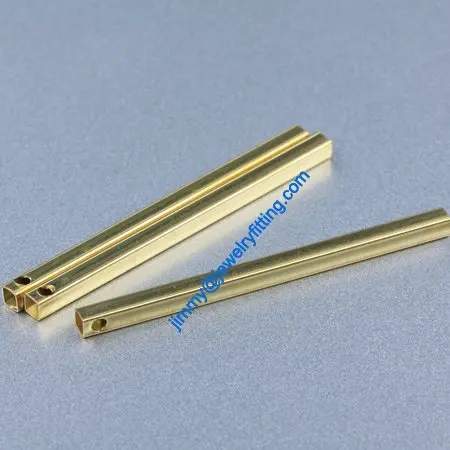 

Copper Tube Conntctors Tubes jewelry findings mm ship free 3*3*50mm 2000pcs Square shape copper tube Spacer beads