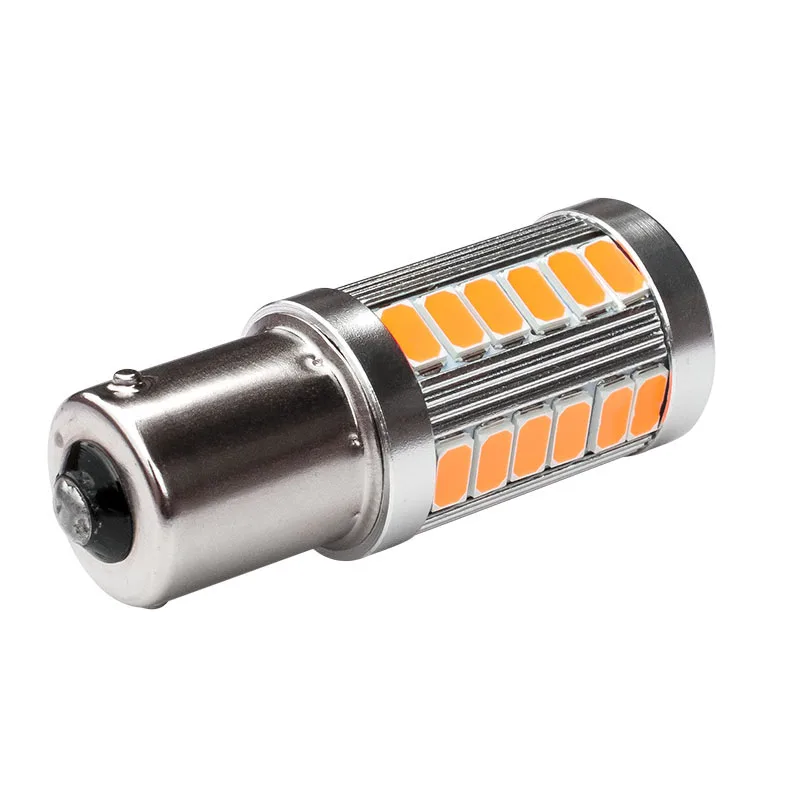 1156 BA15S BAU15S BAW15S BAY15S 33 SMD 5630 LED White Red Yellow 12V Car P21W PY21W PR21W Brake Turn Tail lights signal lamp