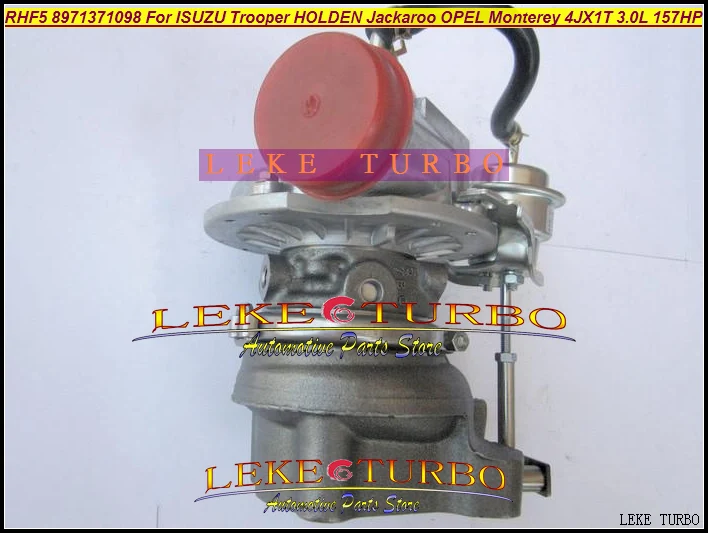 Turbo RHF5 8971371096 8971371097 80mm Turbocharger For ISUZU Trooper 2000- Jackaroo 99-04 For OPEL Monterey 98- 3.0L 4JX1T 3.0L