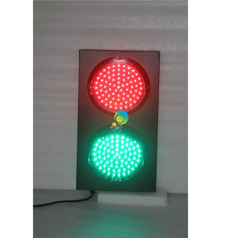 AC85-220V 200mm /8 inch red green full ball parking lots aluminium traffic signs light