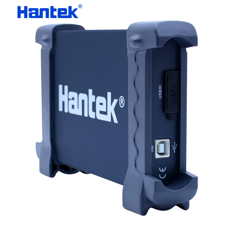 Osciloscópio portátil de 2 canais Hantek-PC, USB 2.0, suporta Win 7, 8, 10, NT, 20MHz-200MHz, 48 MS/s-250MSa/s, série 6002BE