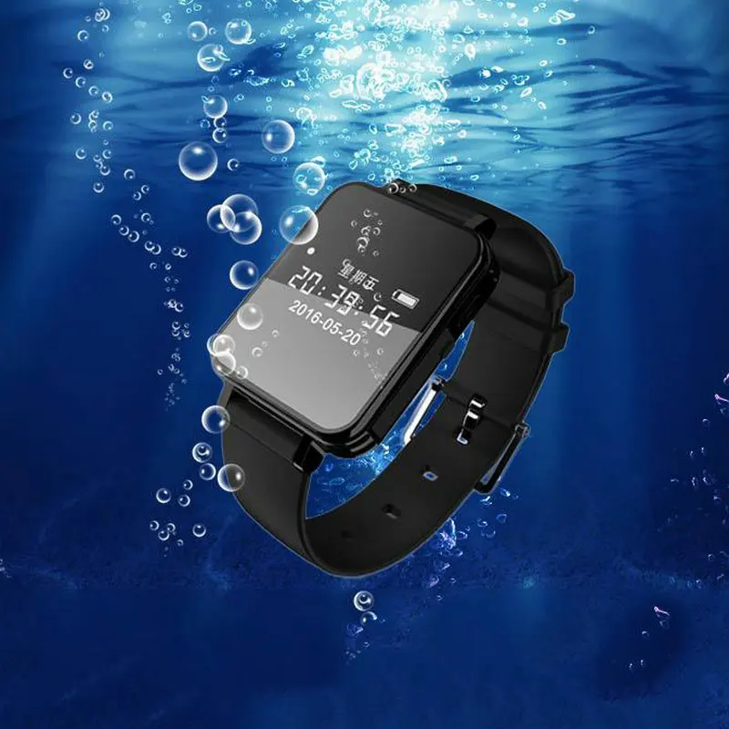 Vandlion Digital Voice Activated Audio Recorder Watch Dictaphone Sports Pedometer HIFI Music Player Smart Wrist Watch MP3 V81