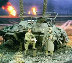 1/35 model kit resin kit African Army Scout