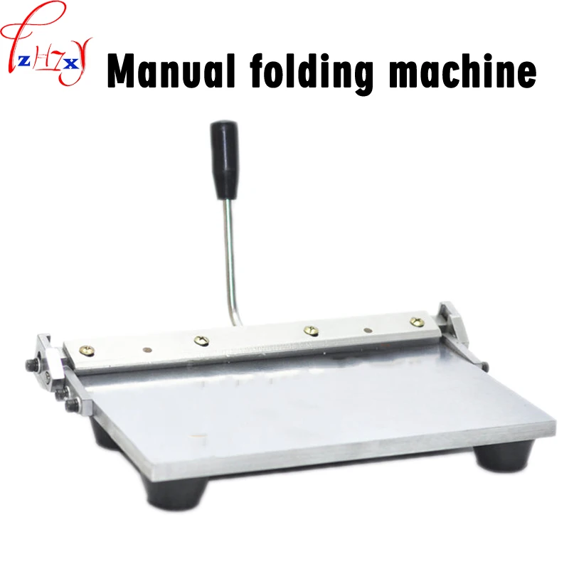 

1pc Manual edge folding machine multi-function 14 inch leather wallet handbag with plastic flanging machine manual folding tools