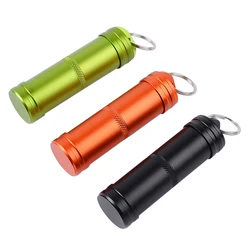 Waterproof Airtight Watertight Storage Container Dry Box Seal Bottle Case For Pill Capsule Fob Emergency Medicine Match Battery
