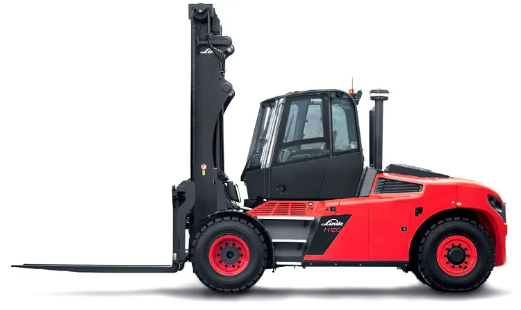 Linde new 12t 15t diesel forklift truck 358-SWB series H120 H150 counter balanced forklift 12ton 15ton