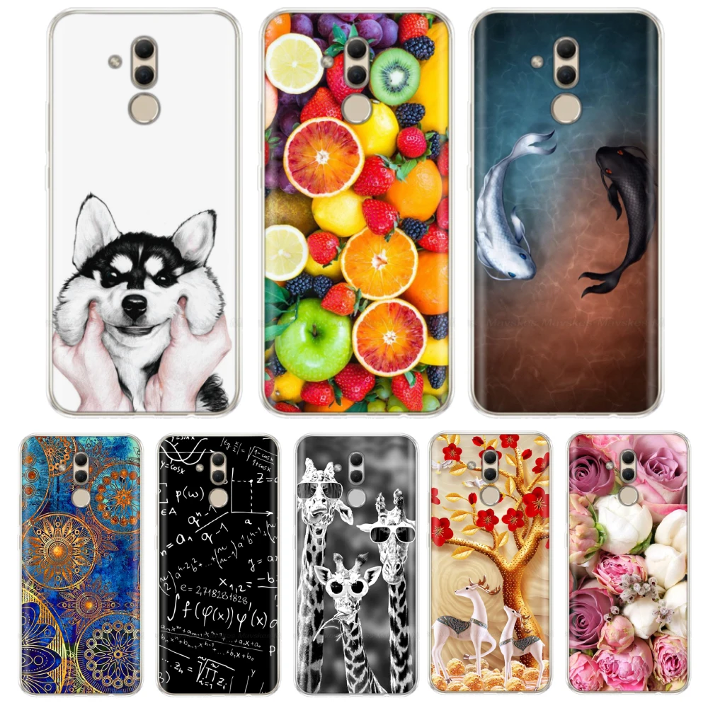 Per Huawei Mate 20 Lite custodia Mate20 Lite Cover posteriore in Silicone morbido custodia in TPU per Huawei Mate 20 Lite 20 Lite SNE-LX1 custodie