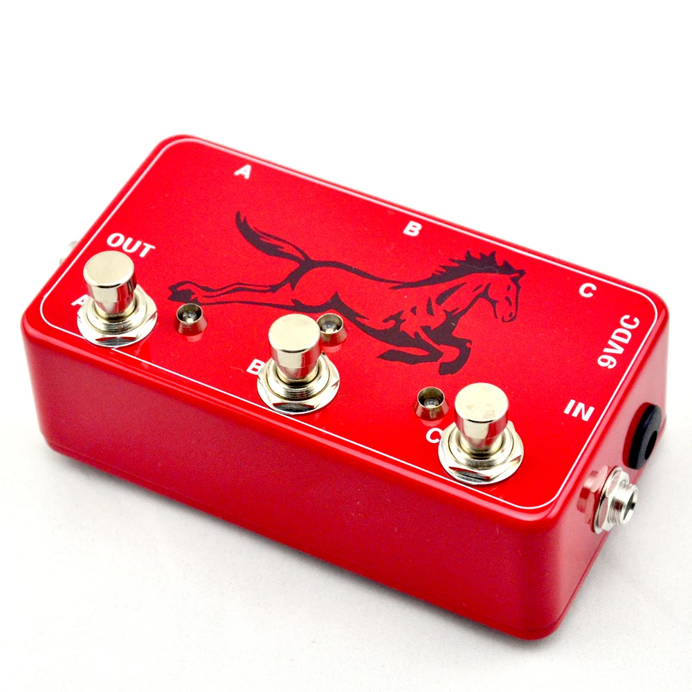 LANDTONE Hand Made 3 Looper Guitar Effect Pedal Switch True Bypass HR-1