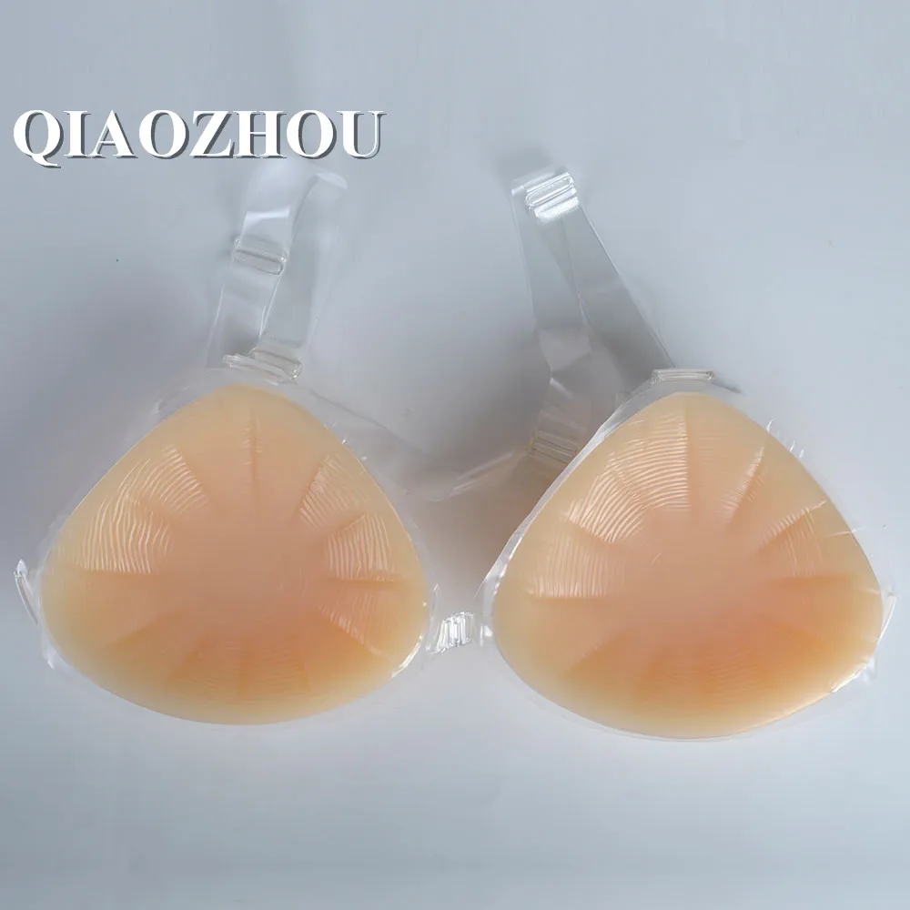 

600g B cup size crossdresser breast forms with straps shemale silicone artificial breasts false boobs tan skin nude skin