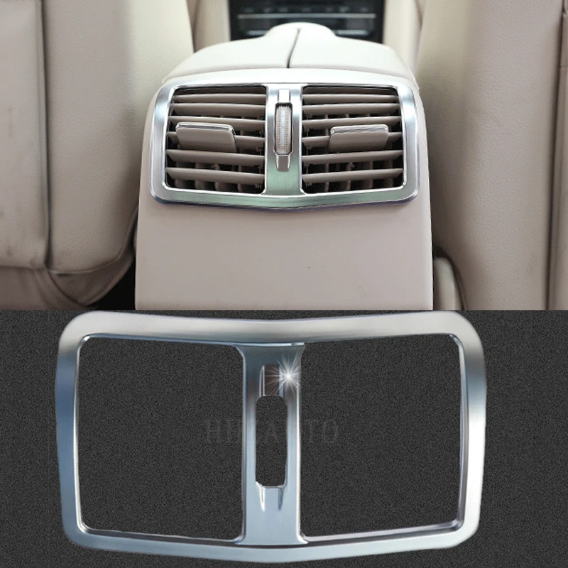 Car Styling High Quality ABS Chrome Rear air conditioning outlet decorative Trim Cover For Mercedes-Benz W210 W211 W212 E-class