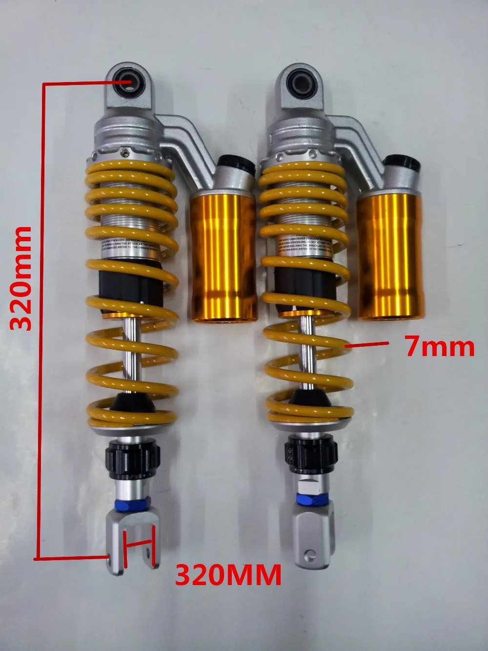 320mm 340mm 360mm fork motorcycle shock absorber  for Honda PCX125 PCX150 Yamaha T MAX530 NMAX155 XMAX300 N MAX125 XMAX250