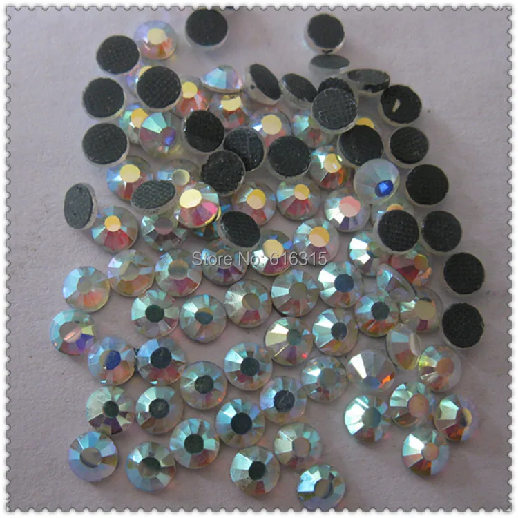 SS 20 Hot fix rhinestone crystal  AB  for summer clothes women 2014  by China post air mail free shipping