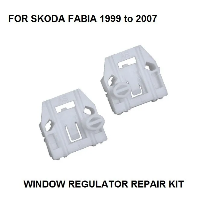 WIDNOW REGULATOR FOR SKODA FABIA ELECTRIC WINDOW REGULATOR CLIP KIT FRONT-LEFT 1999-2007