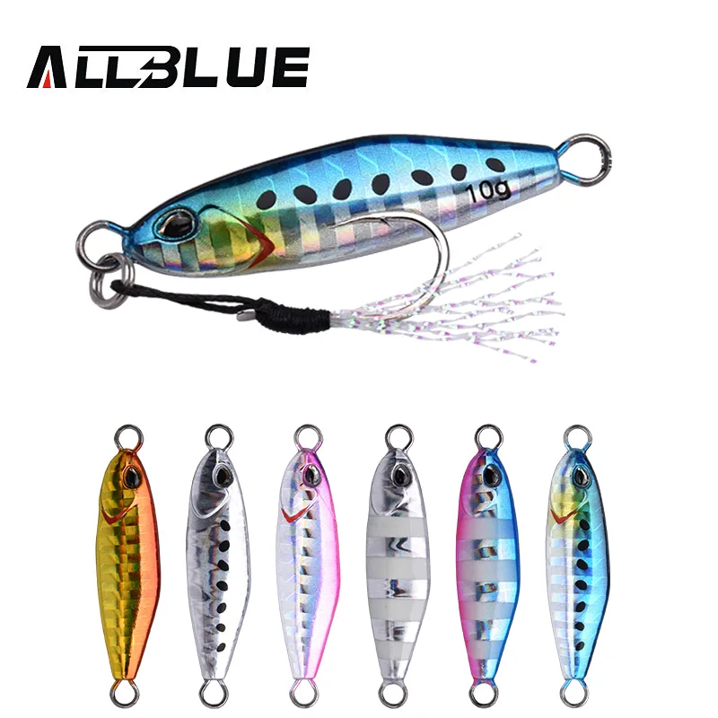 ALLBLUE Drager Micro Metal Jig 3-10g – Señuelo para Costa y Jigging