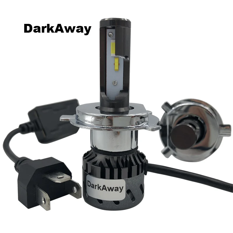 

DarkAway Hi Lo H4 LED H7 H11 HB3 HB4 H27 H3 H1 Car Headlight Bulb 6000K 3000K 4300K Auto Headlamp Fog Light 8000lm Car Styling