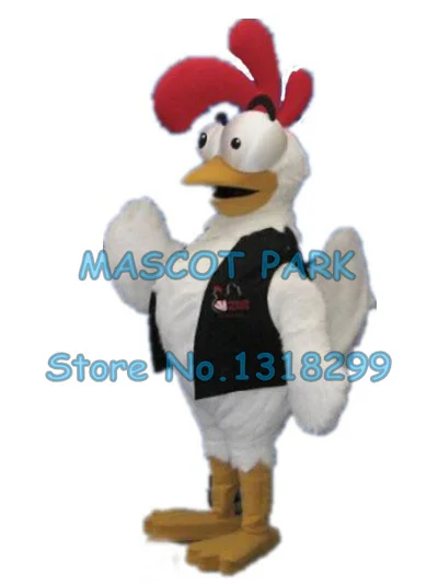 pride white rooster mascot costume new custom high quality cartoon rooster chicken theme anime cosply 2962