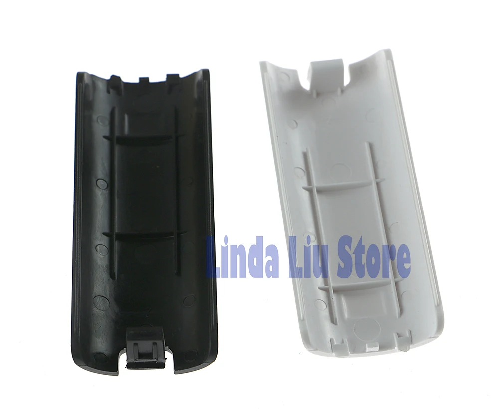 ChengChengDianWan جودة عالية أبيض أسود البطارية الغطاء الخلفي شل الحال بالنسبة نينتندو وي تحكم عن بعد 2 قطعة/الوحدة