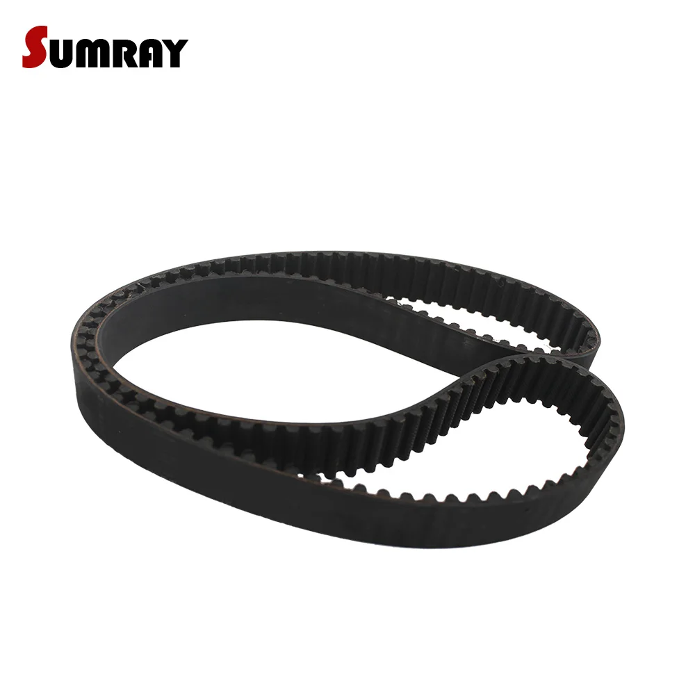 HTD8M Tooth Belt 8M-960/968/976/984/992/1000/1008/1016/1024/1032mm Pitch Length 25/30mm Width Timing Belt for Sewing Machine