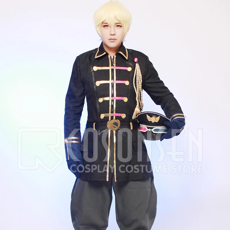 

COSPLAYONSEN Tsukiuta TSUKINO EMPIRE Yayoi Haru Six Gravity Cosplay Costume Full Set All Size With Hat