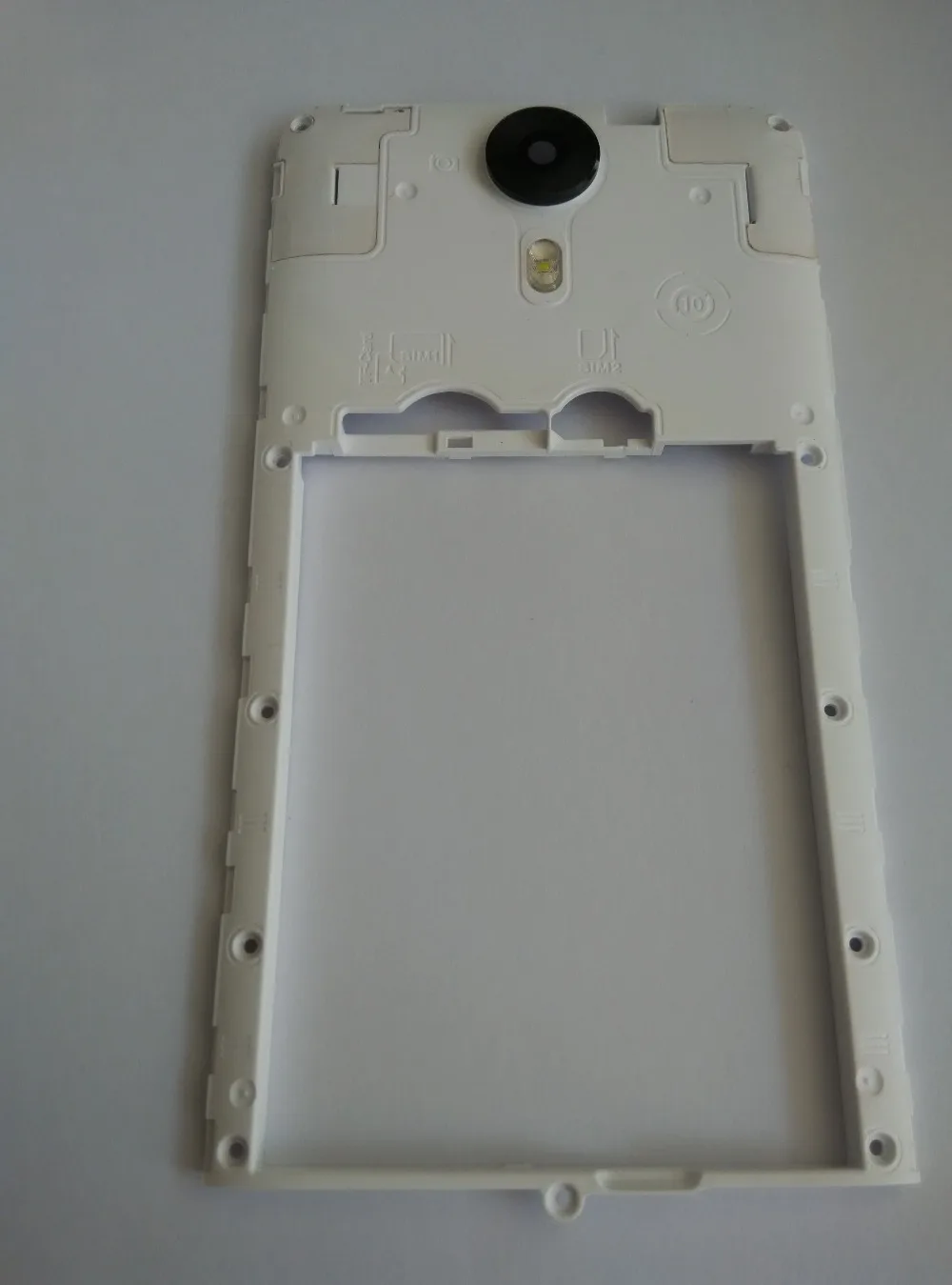 Back Frame Shell Case + Camera Glass Lens Repair Replacement Accessories for Ulefone Be touch 2 free shipping