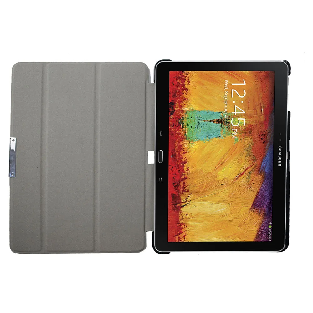 Voor Samsung Galaxy Note 10.1 2014 Edition P600 P605 P601 Smart Cover Case /Tab Pro 10.1 T520 T521 T525 tablet Cover Magneet Slaap